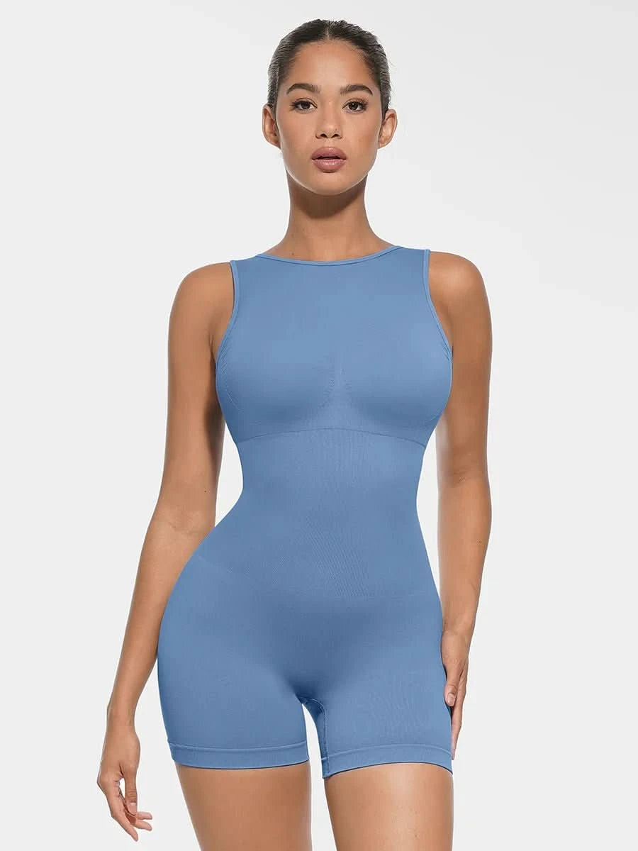 Round Neck Seamless Sexy U Back Shape Shapewear
