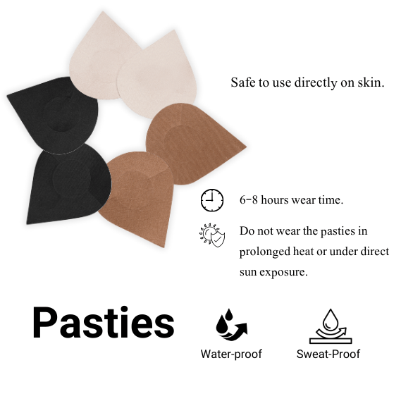 disposable stick on pasties