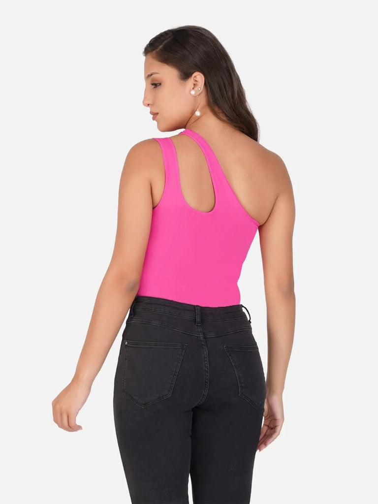 one shoulder bodysuit