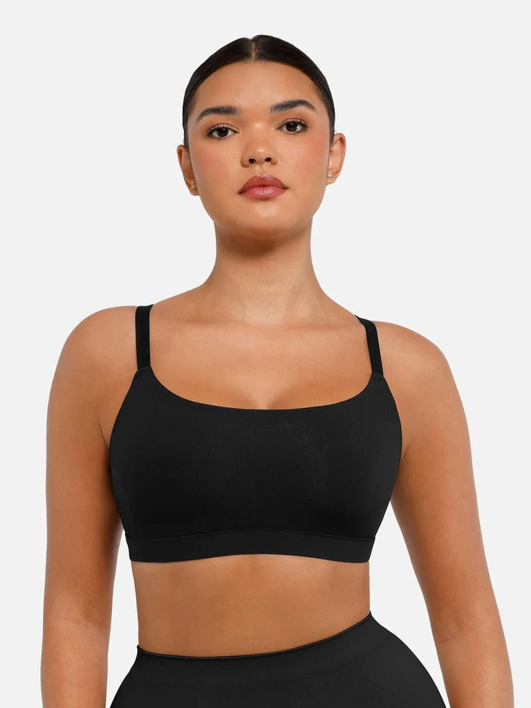 square neck bra