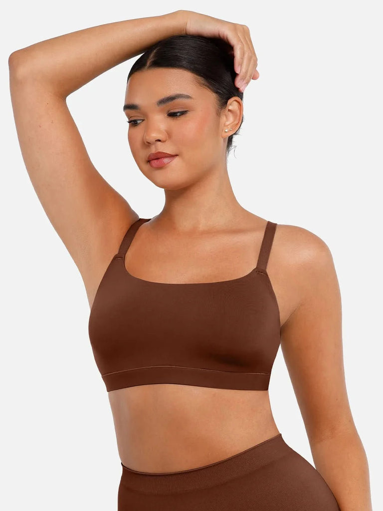 square neck bra
