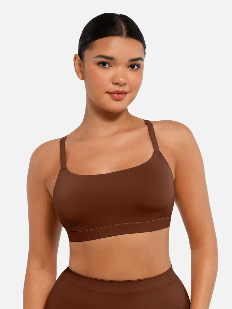 square neck bra
