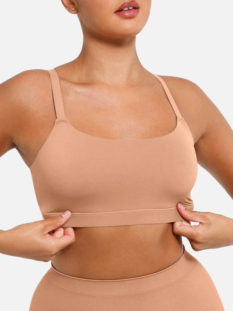 square neck bra