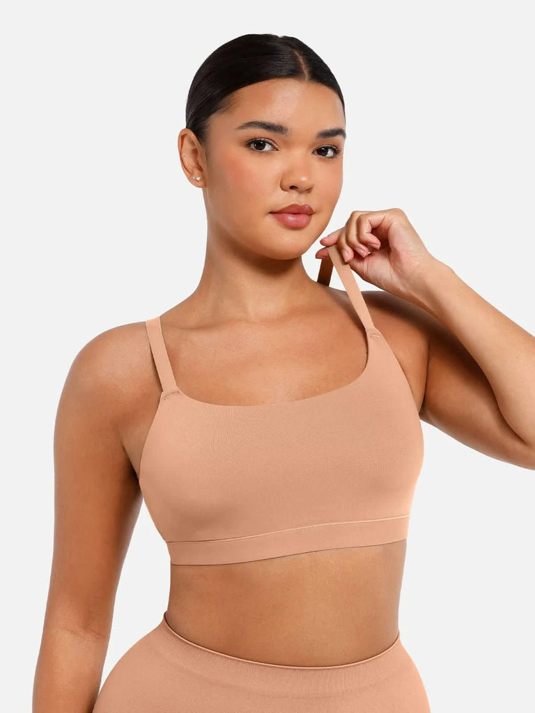 square neck bra