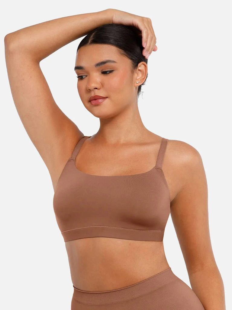 square neck bra