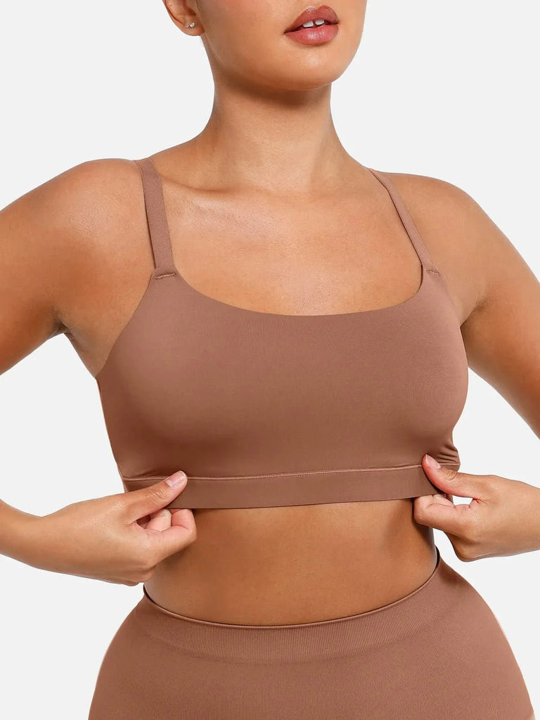 square neck bra