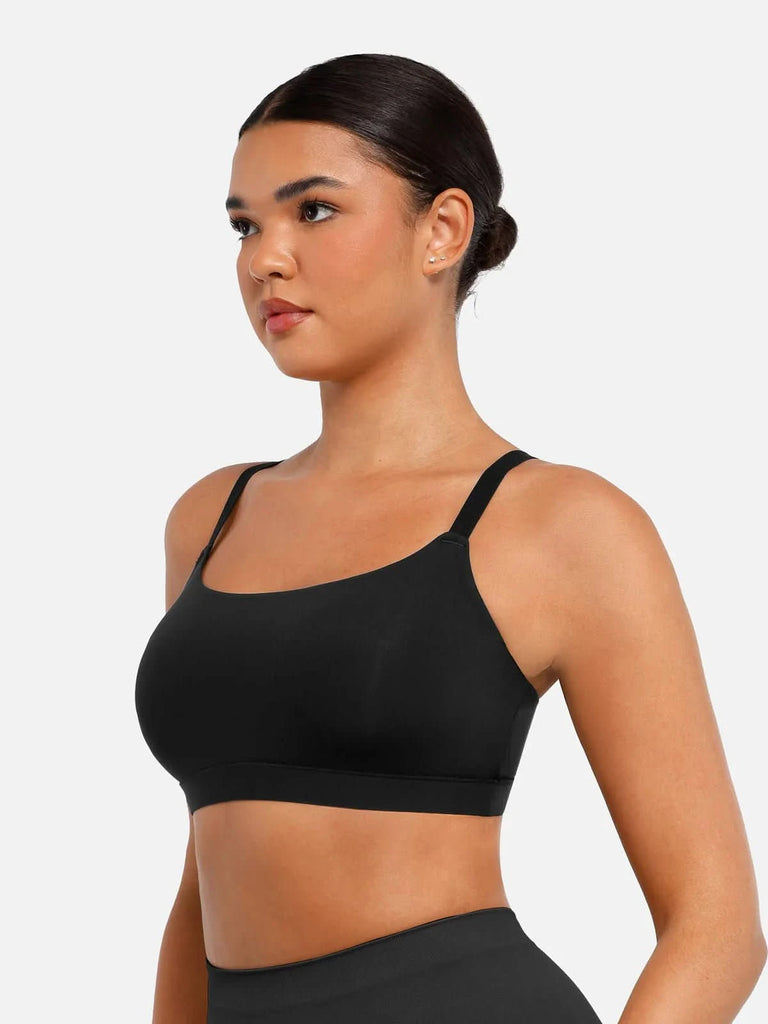 square neck bra